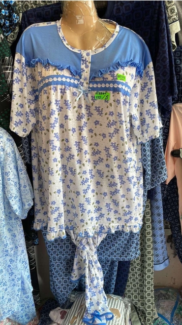 pijama dama xl-5xl 5/set