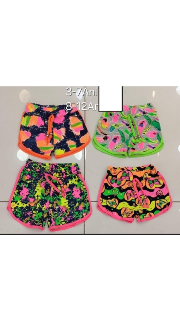pantaloni scurti fete 8-12 ani 5/set