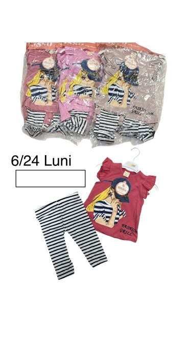 compleu fete 6-24 luni 4/set