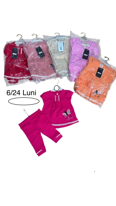 compleu fete 6-24 luni 4/set