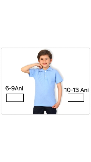 tricou copii scoala 6-9 ani 4/set