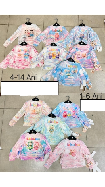 bluza fete 1-6 ani 6/set