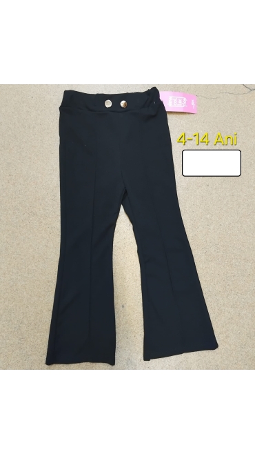 pantaloni fete scoala 4-14 ani 6/set