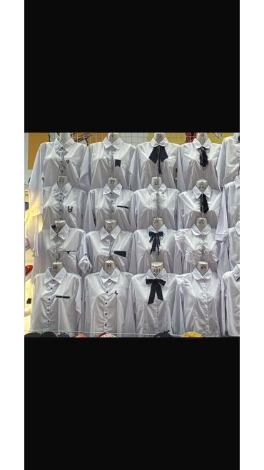 camasa alba copii 6-16 ani 6/set