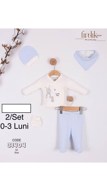 compleu bebe 0-3 luni 2/set
