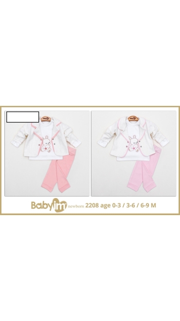 compleu bebe 0-9 luni 3/set