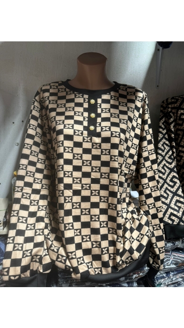 bluza dama xl-5xl 12/set