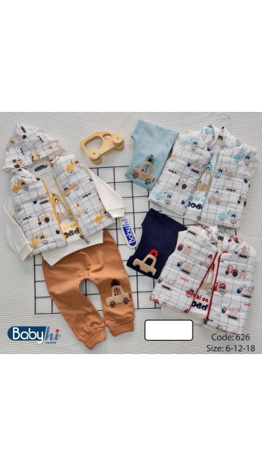 compleu copii 6-18 luni 3/set