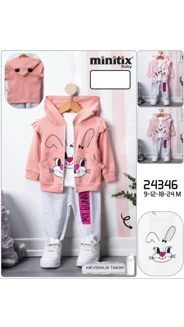 compleu copii 9-24 luni 4/set