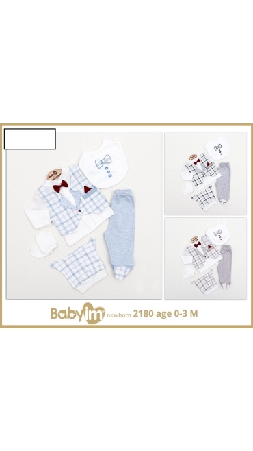 compleu bebe 0-3 luni 3/set