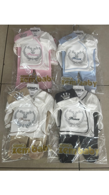 compleu bebe 0-3 luni 3/set