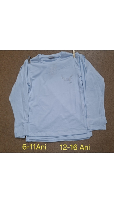 bluza alba fete 12-16 ani 6/set