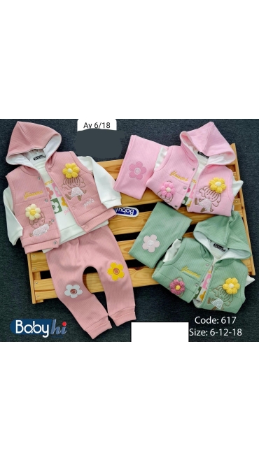 compleu copii 6-18 luni 3/set