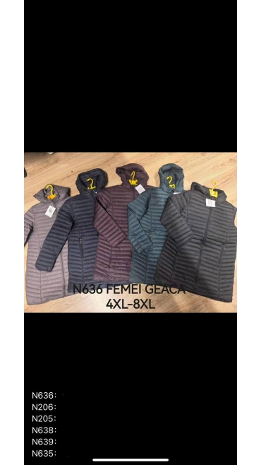 geaca dama 4xl-8xl 5/set