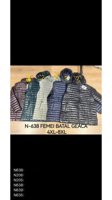 geaca dama 4xl-8xl 5/set