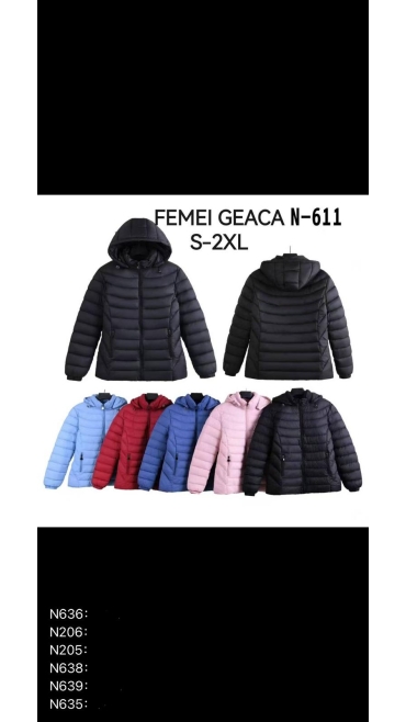 geaca dama s-2xl 5/set