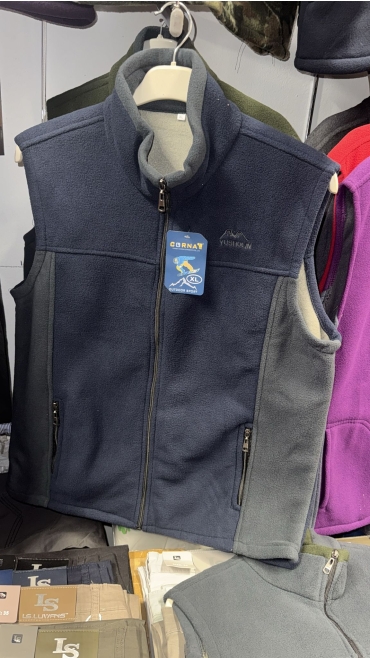 vesta barbati fleece xl-5xl 5/set