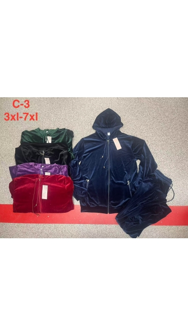 trening dama catifea 3xl-7xl 5/set
