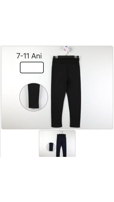 pantaloni fete 7-11 ani 5/set
