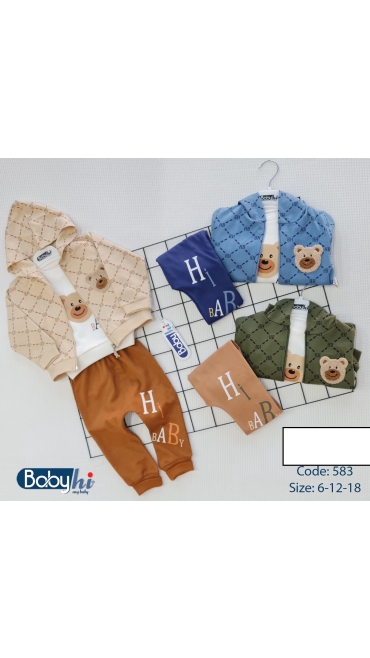 compleu copii 6-18 luni 3/set