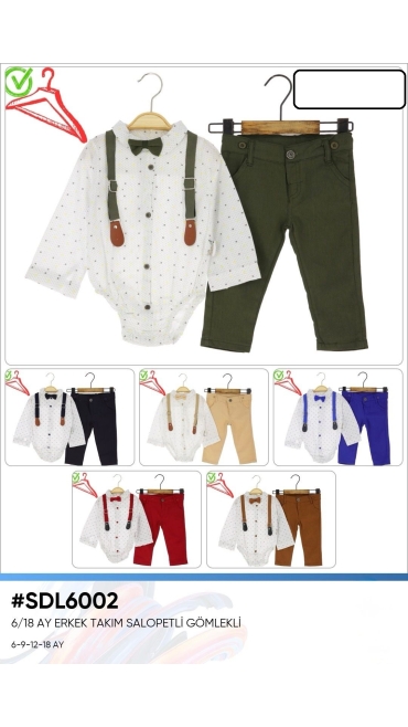 costum baieti 6-18 luni 4/set
