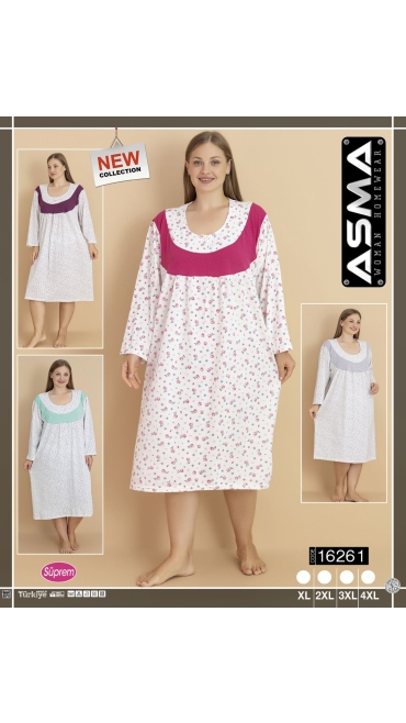 camasa de noapte dama xl-4xl 4/set