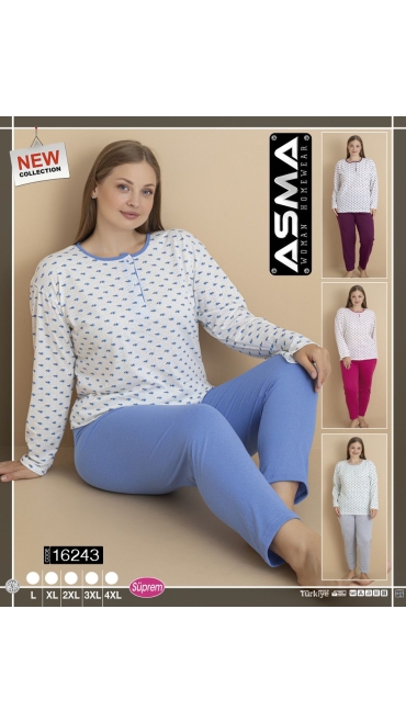 pijama dama l-4xl 5/set