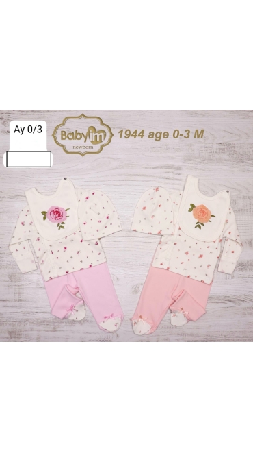 compleu bebe 0-3 luni 3/set