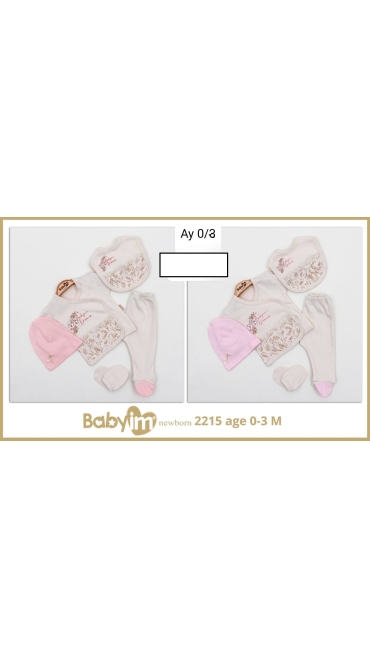 compleu bebe 0-3 luni 3/set