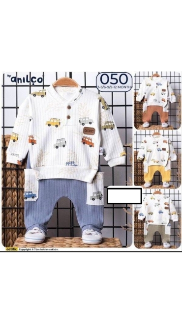 compleu copii 3-12 luni 3/set