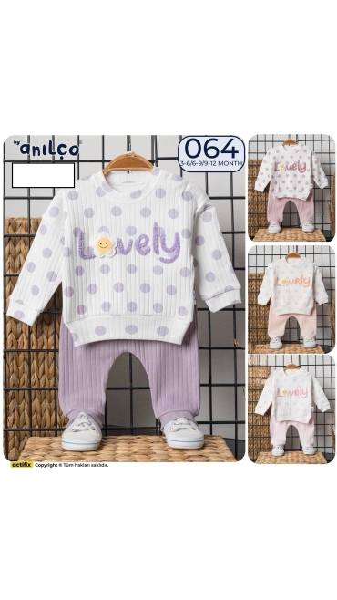 compleu copii 3-12 luni 3/set