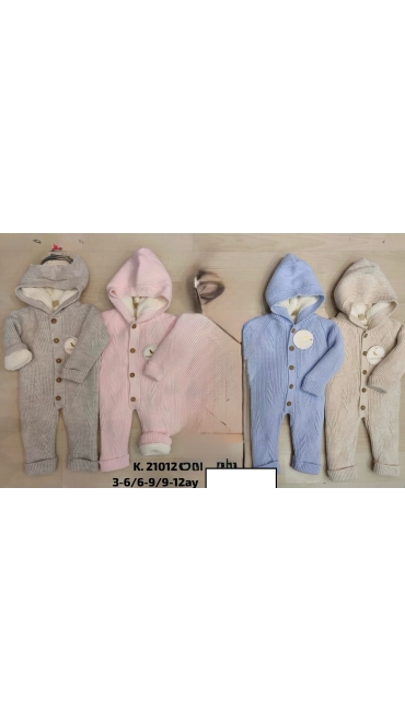 combinezon bebe 3-12 luni 3/set