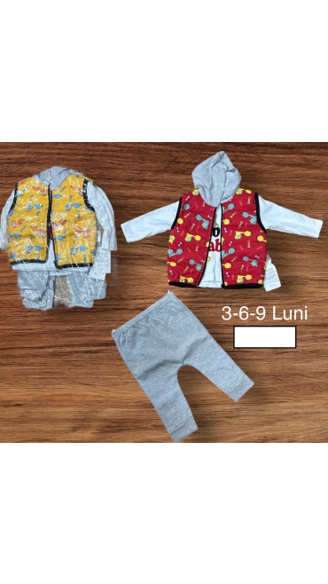 compleu copii 3-9 luni 3/set