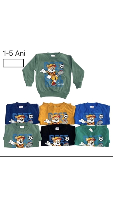 bluza baieti 1-5 ani 5/set