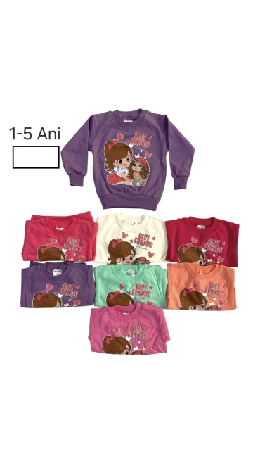 bluza fete 1-5 ani 5/set