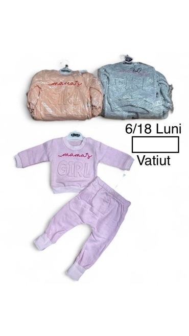 compleu copii vatuit 6-18 luni 3/set