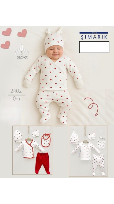 compleu bebe 0 luni 3/set