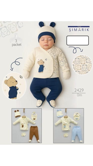 compleu bebe 0 luni 3/set