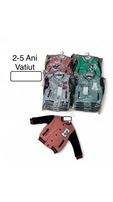 bluza copii vatuita 2-5 ani 4/set