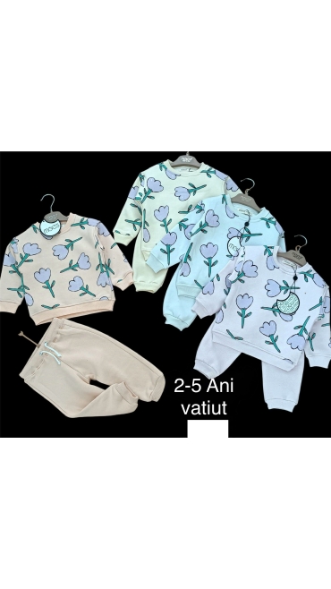 compleu copii vatuit 2-5 ani 4/set