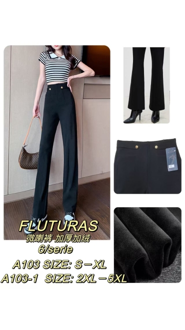 pantaloni dama s-xl 6/set