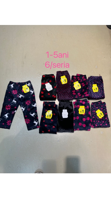 pantaloni copii 1-5 ani 6/set