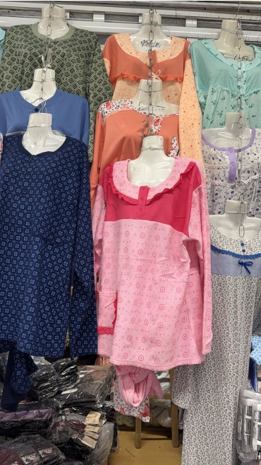 pijama groasa dama xl-5xl 5/set