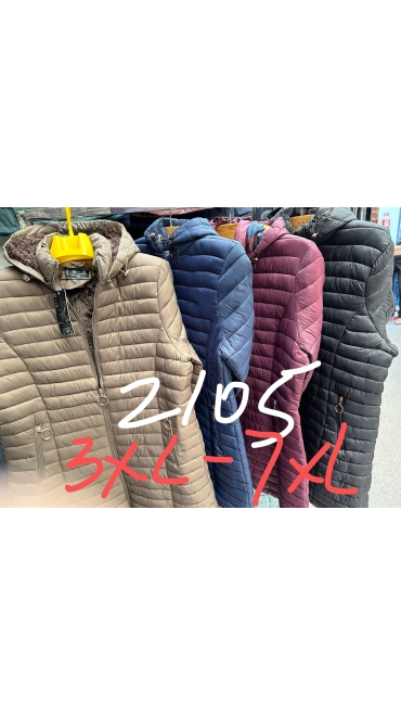 geaca dama 3xl-7xl blana 5/set