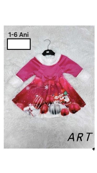 rochie fete craciun 1-6 ani 5/set
