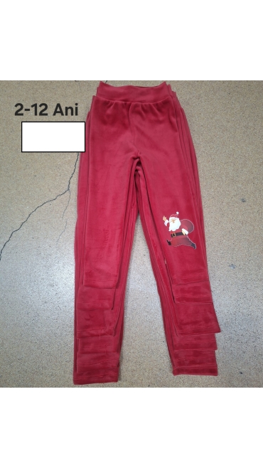 pantaloni copii craciun 2-12 ani 5/set