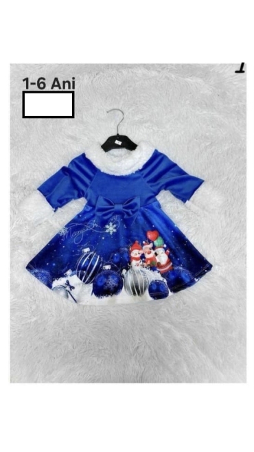 rochie fete craciun 1-6 ani 5/set