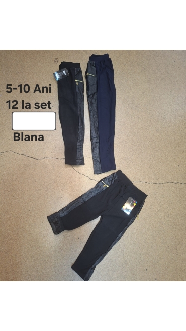 pantaloni fete cu blana 5-10 ani 12/set