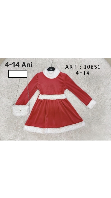 rochie fete craciun 4-14 ani 5/set