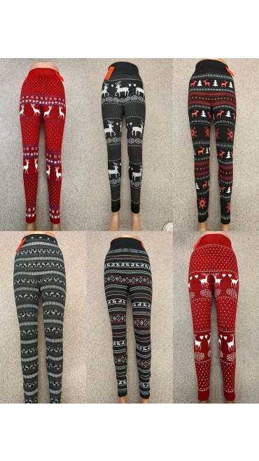 colanti dama grosi craciun 6/set